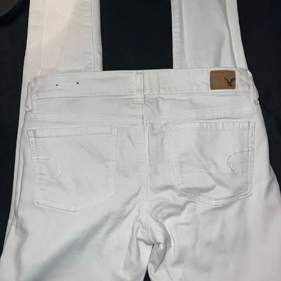 American Eagle Outfitters White Skinny Jean US 6 - Picture 4 of 6